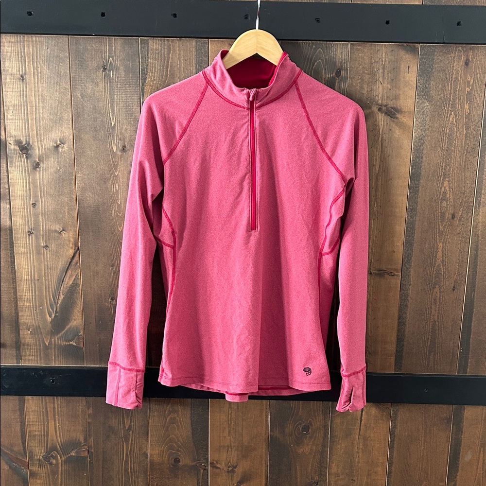 Mountain Hardwear Wick.Q Half Zip Long Sleeve Top Women’s Size L